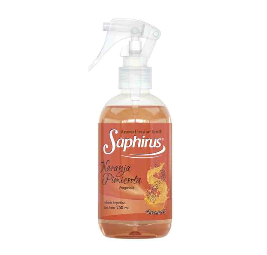 SAPHIRUS NARANJA PIMIENTA AROMATIZADOR TEXTIL 250ML